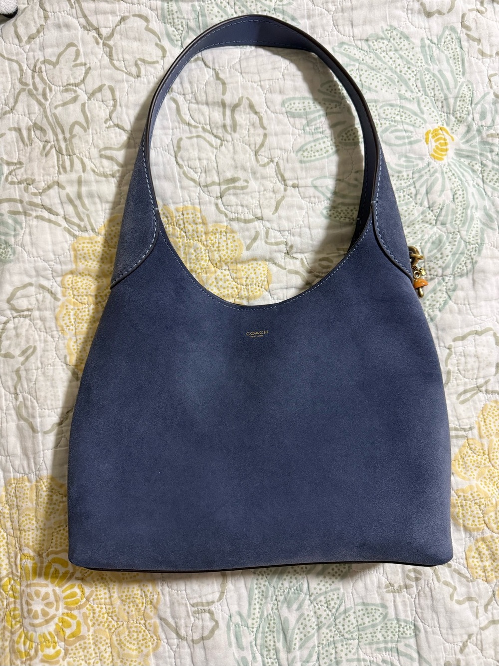 Coach Suede Brooklyn Shoulder Bag 28